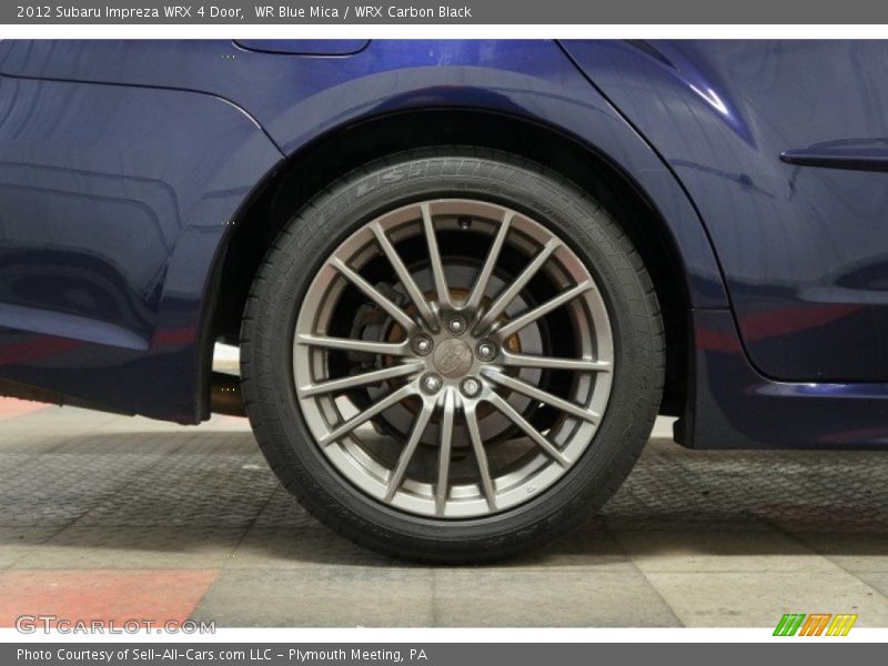 WR Blue Mica / WRX Carbon Black 2012 Subaru Impreza WRX 4 Door