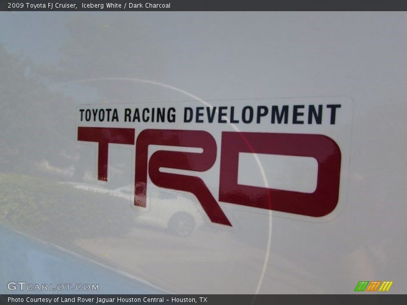 Iceberg White / Dark Charcoal 2009 Toyota FJ Cruiser