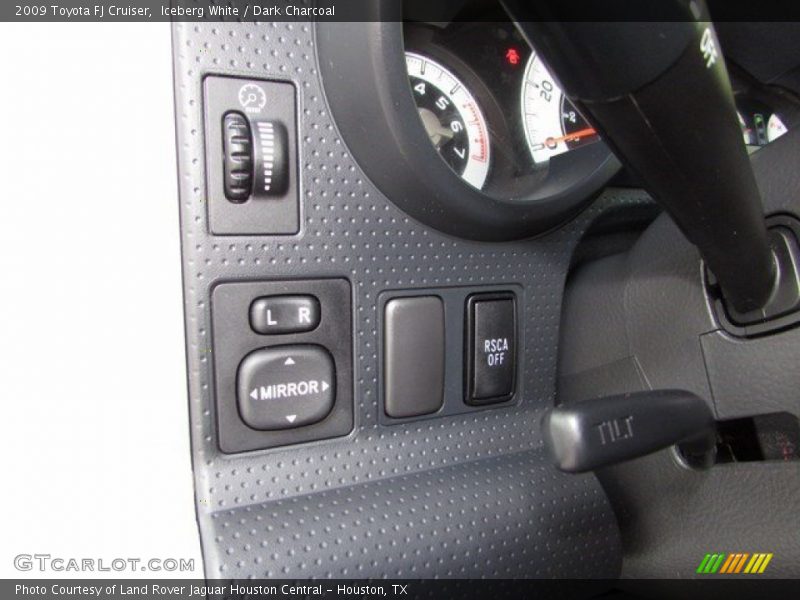 Iceberg White / Dark Charcoal 2009 Toyota FJ Cruiser