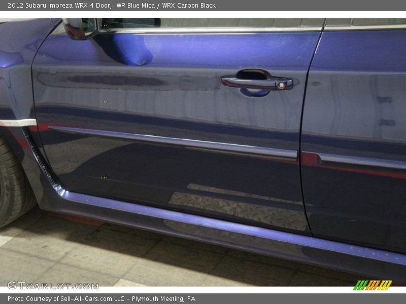 WR Blue Mica / WRX Carbon Black 2012 Subaru Impreza WRX 4 Door