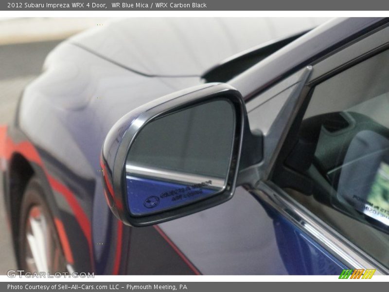 WR Blue Mica / WRX Carbon Black 2012 Subaru Impreza WRX 4 Door