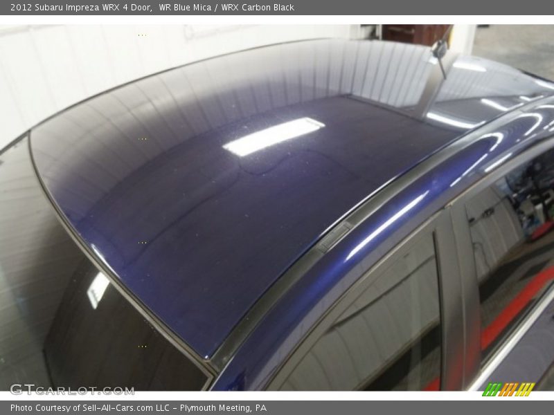 WR Blue Mica / WRX Carbon Black 2012 Subaru Impreza WRX 4 Door