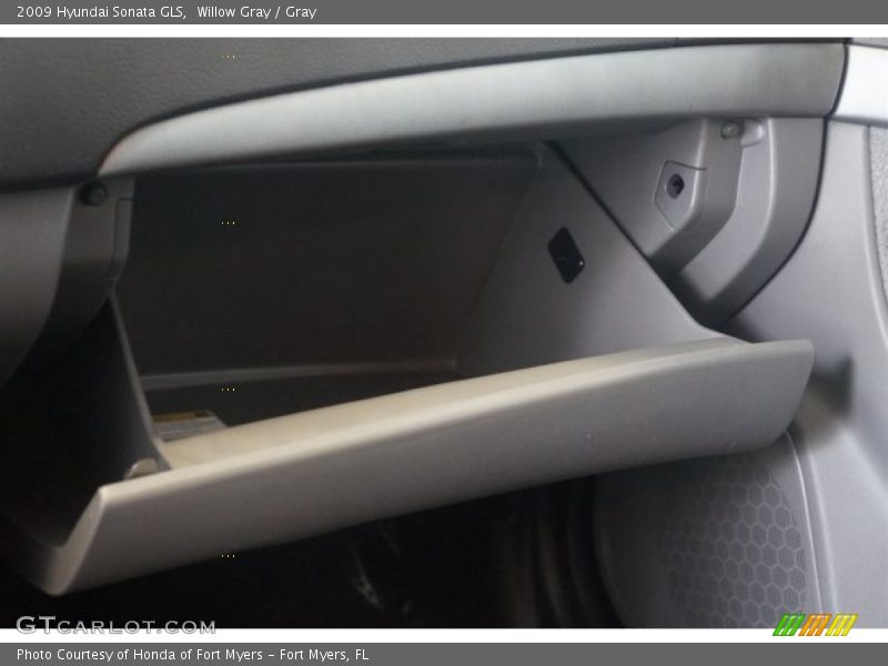 Willow Gray / Gray 2009 Hyundai Sonata GLS