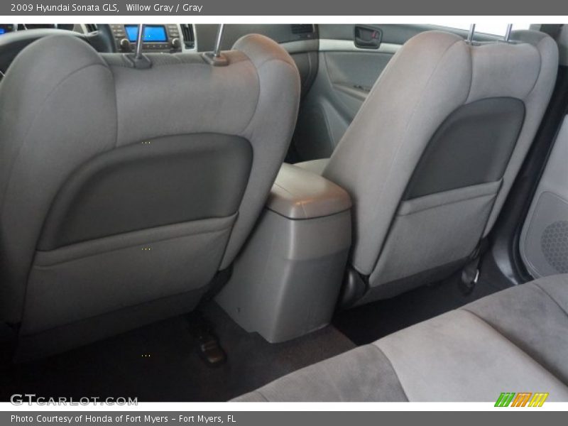 Willow Gray / Gray 2009 Hyundai Sonata GLS