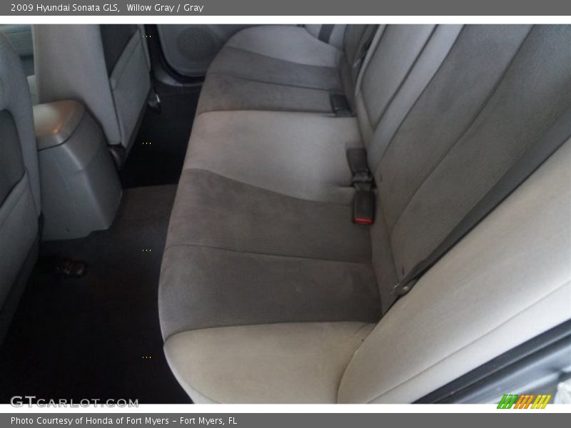 Willow Gray / Gray 2009 Hyundai Sonata GLS