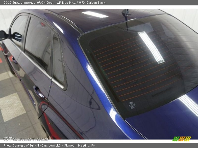 WR Blue Mica / WRX Carbon Black 2012 Subaru Impreza WRX 4 Door