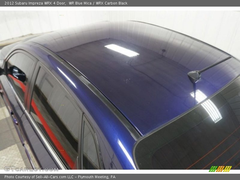 WR Blue Mica / WRX Carbon Black 2012 Subaru Impreza WRX 4 Door