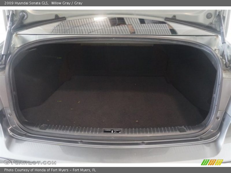 Willow Gray / Gray 2009 Hyundai Sonata GLS