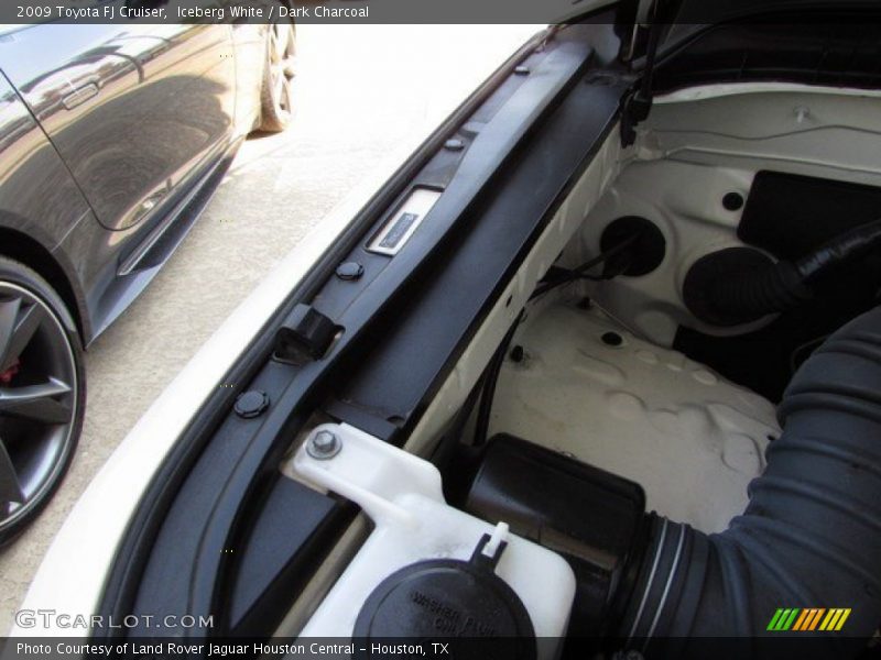 Iceberg White / Dark Charcoal 2009 Toyota FJ Cruiser