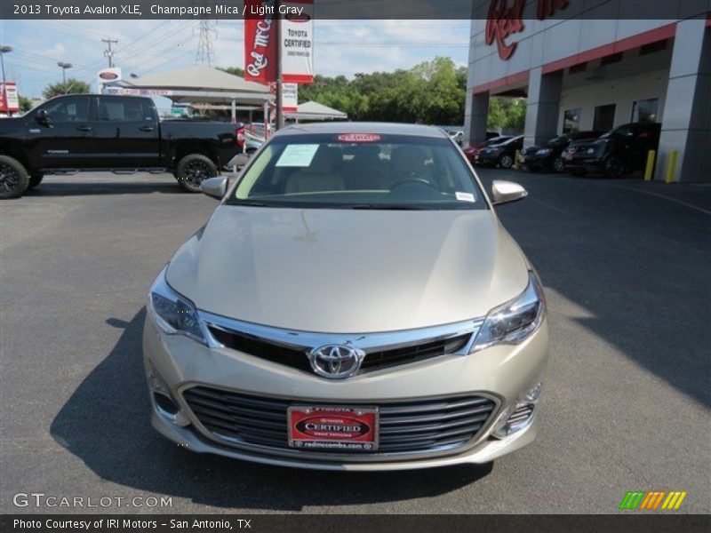 Champagne Mica / Light Gray 2013 Toyota Avalon XLE