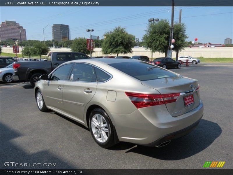 Champagne Mica / Light Gray 2013 Toyota Avalon XLE