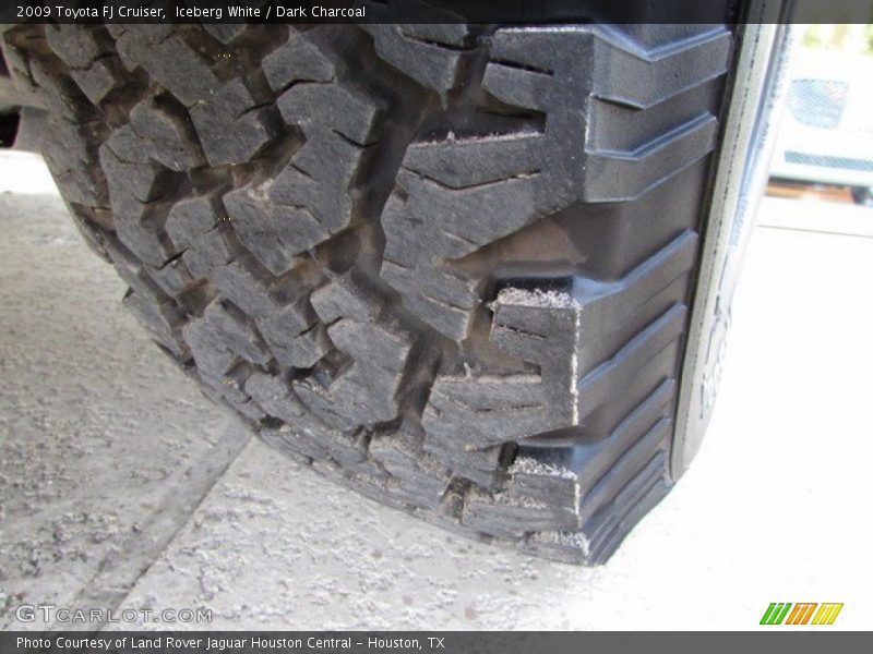 Iceberg White / Dark Charcoal 2009 Toyota FJ Cruiser