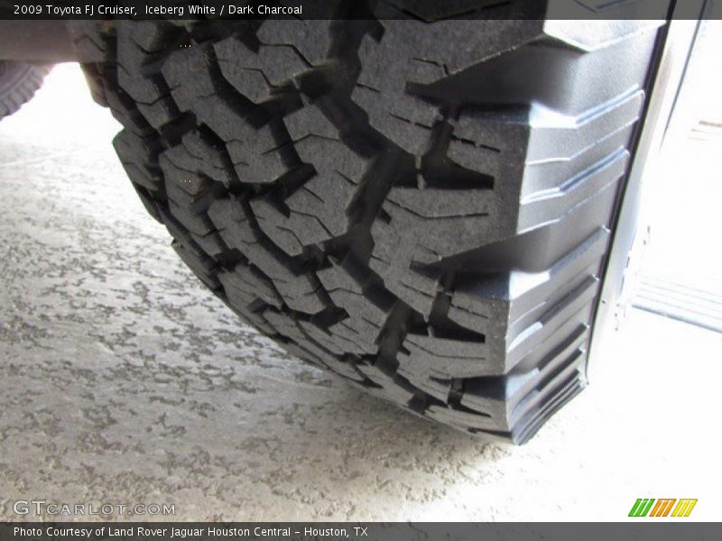 Iceberg White / Dark Charcoal 2009 Toyota FJ Cruiser