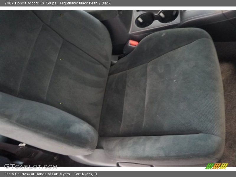 Nighthawk Black Pearl / Black 2007 Honda Accord LX Coupe