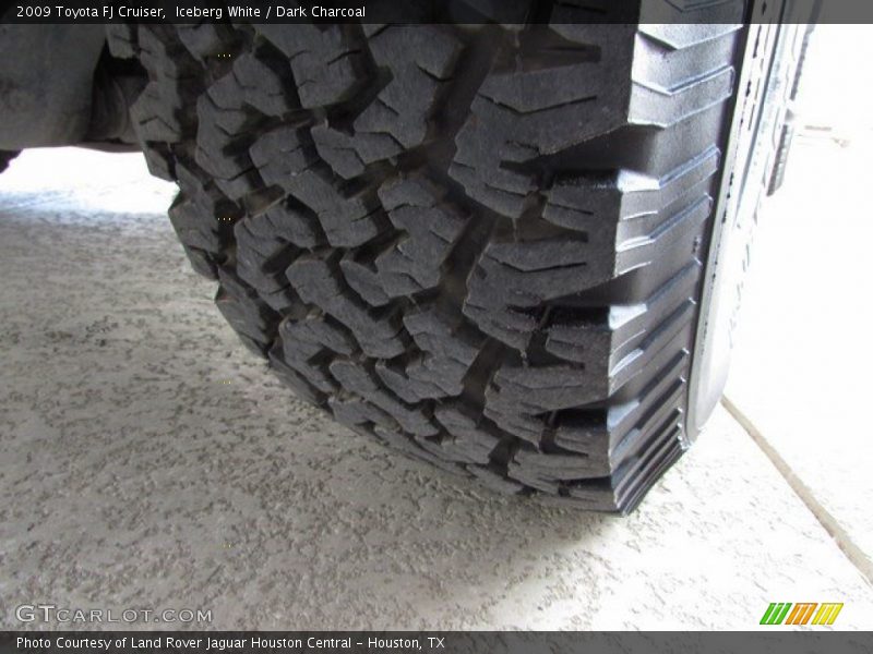 Iceberg White / Dark Charcoal 2009 Toyota FJ Cruiser