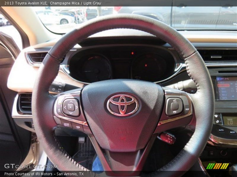 Champagne Mica / Light Gray 2013 Toyota Avalon XLE
