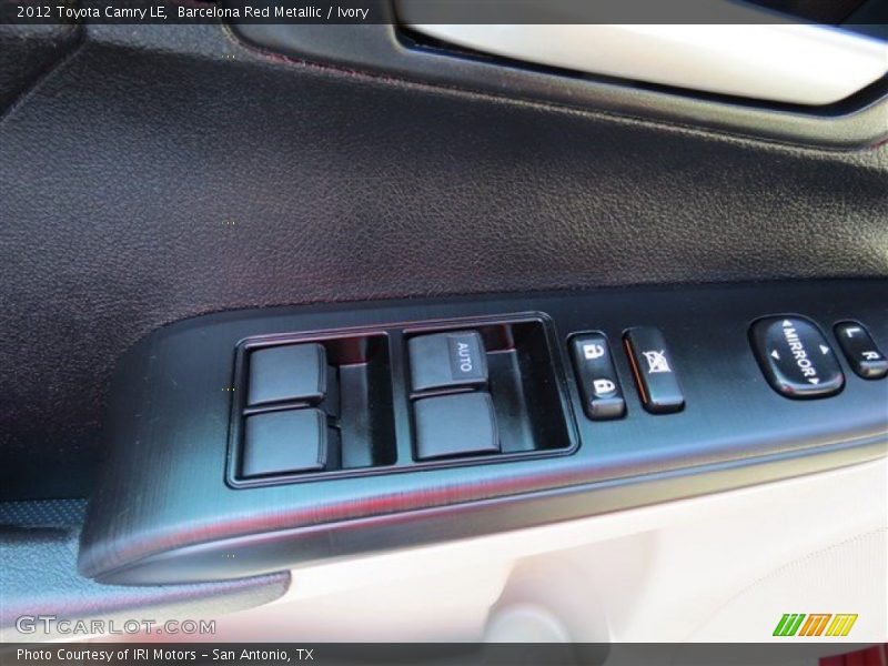 Barcelona Red Metallic / Ivory 2012 Toyota Camry LE