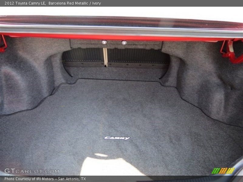 Barcelona Red Metallic / Ivory 2012 Toyota Camry LE