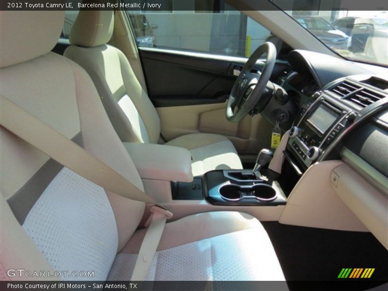 Barcelona Red Metallic / Ivory 2012 Toyota Camry LE