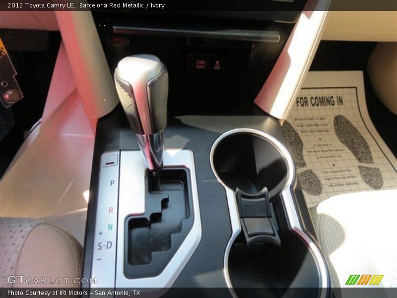 Barcelona Red Metallic / Ivory 2012 Toyota Camry LE