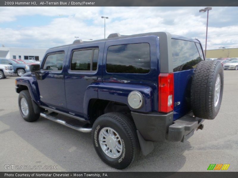 All-Terrain Blue / Ebony/Pewter 2009 Hummer H3