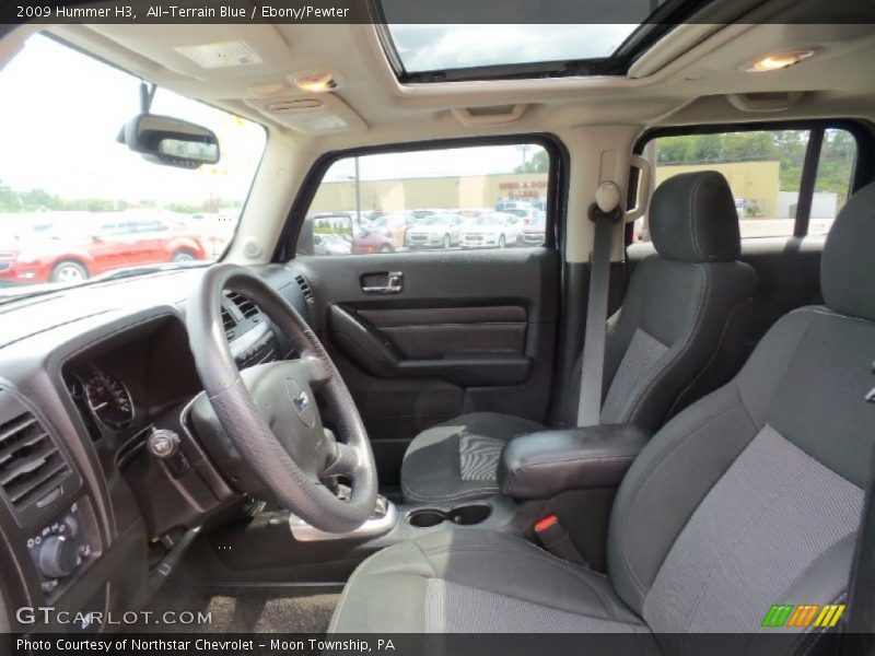 All-Terrain Blue / Ebony/Pewter 2009 Hummer H3
