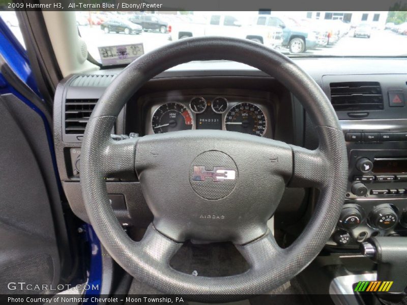 All-Terrain Blue / Ebony/Pewter 2009 Hummer H3