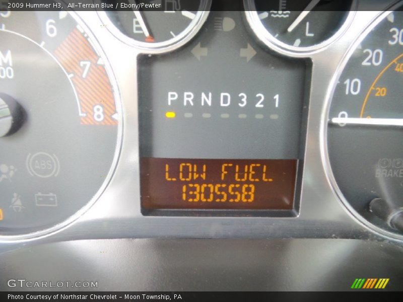 All-Terrain Blue / Ebony/Pewter 2009 Hummer H3