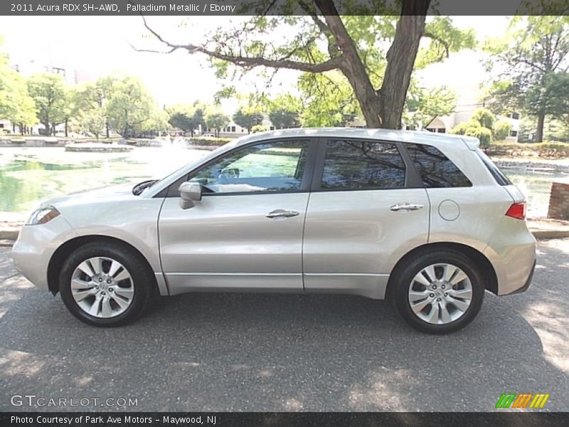 Palladium Metallic / Ebony 2011 Acura RDX SH-AWD