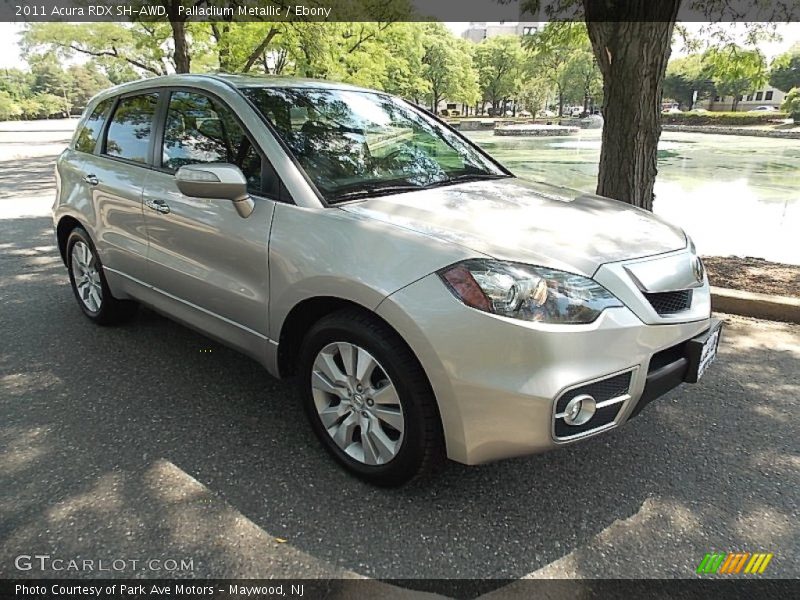 Palladium Metallic / Ebony 2011 Acura RDX SH-AWD
