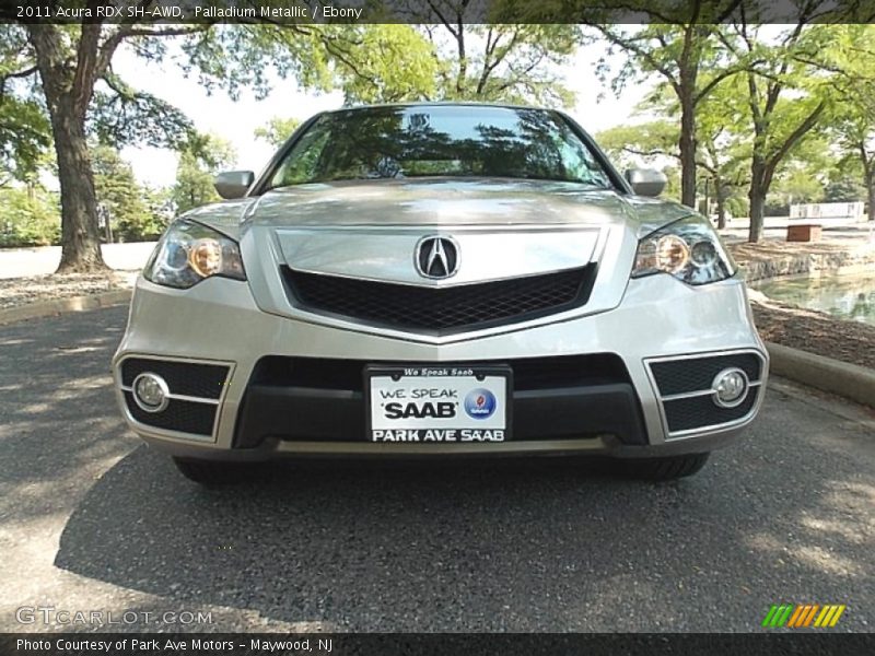 Palladium Metallic / Ebony 2011 Acura RDX SH-AWD