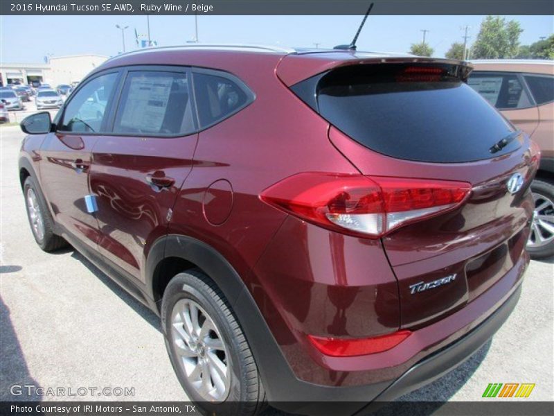  2016 Tucson SE AWD Ruby Wine