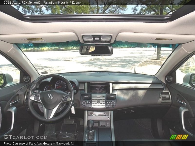 Palladium Metallic / Ebony 2011 Acura RDX SH-AWD