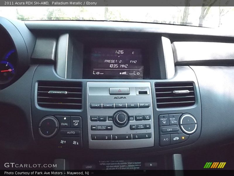 Palladium Metallic / Ebony 2011 Acura RDX SH-AWD