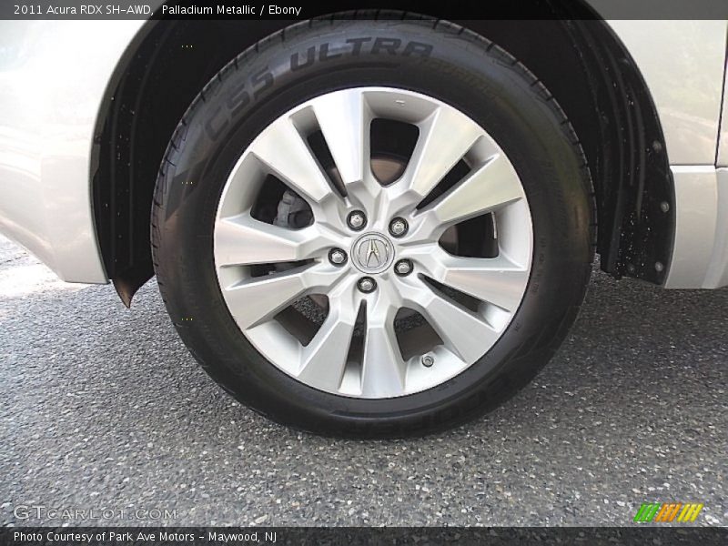 Palladium Metallic / Ebony 2011 Acura RDX SH-AWD