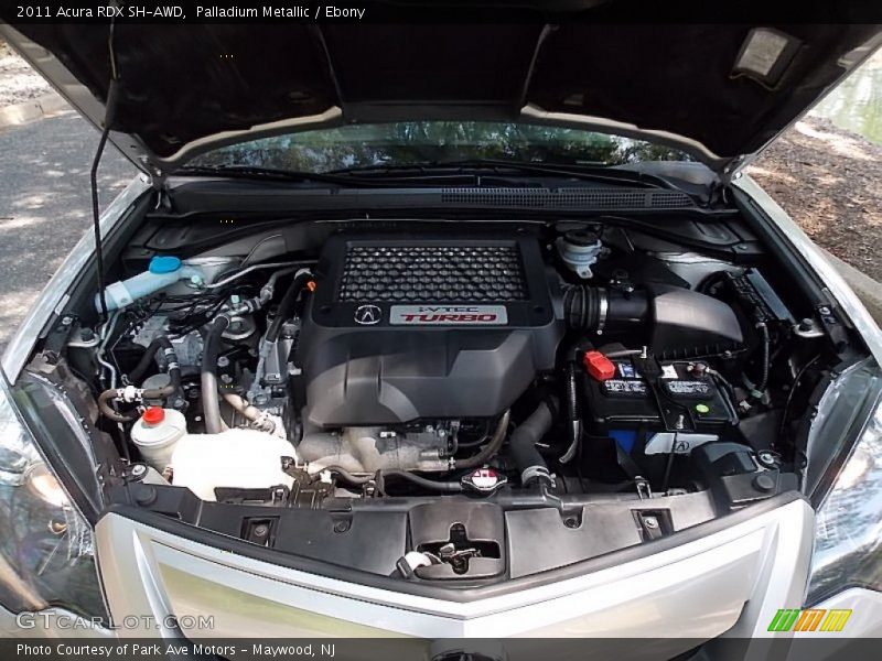 Palladium Metallic / Ebony 2011 Acura RDX SH-AWD