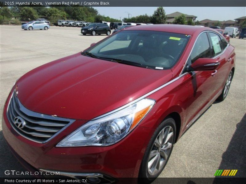 Venetian Red Pearl / Graphite Black 2015 Hyundai Azera