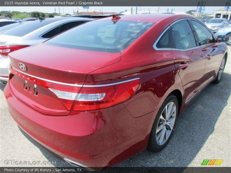 Venetian Red Pearl / Graphite Black 2015 Hyundai Azera