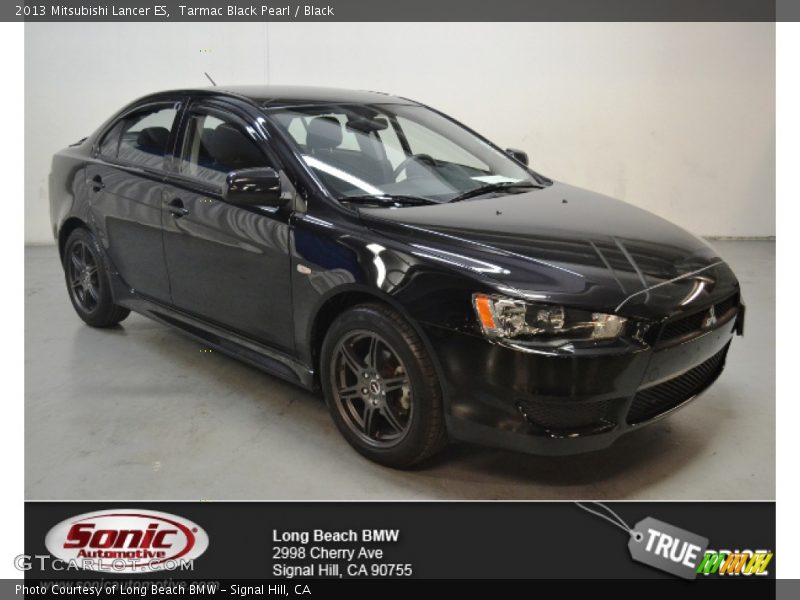 Tarmac Black Pearl / Black 2013 Mitsubishi Lancer ES