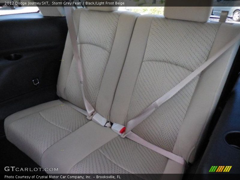 Storm Grey Pearl / Black/Light Frost Beige 2012 Dodge Journey SXT
