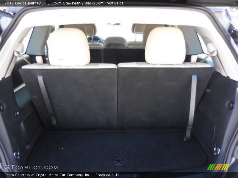 Storm Grey Pearl / Black/Light Frost Beige 2012 Dodge Journey SXT