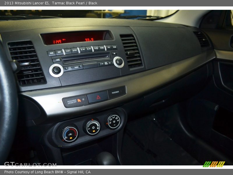 Tarmac Black Pearl / Black 2013 Mitsubishi Lancer ES
