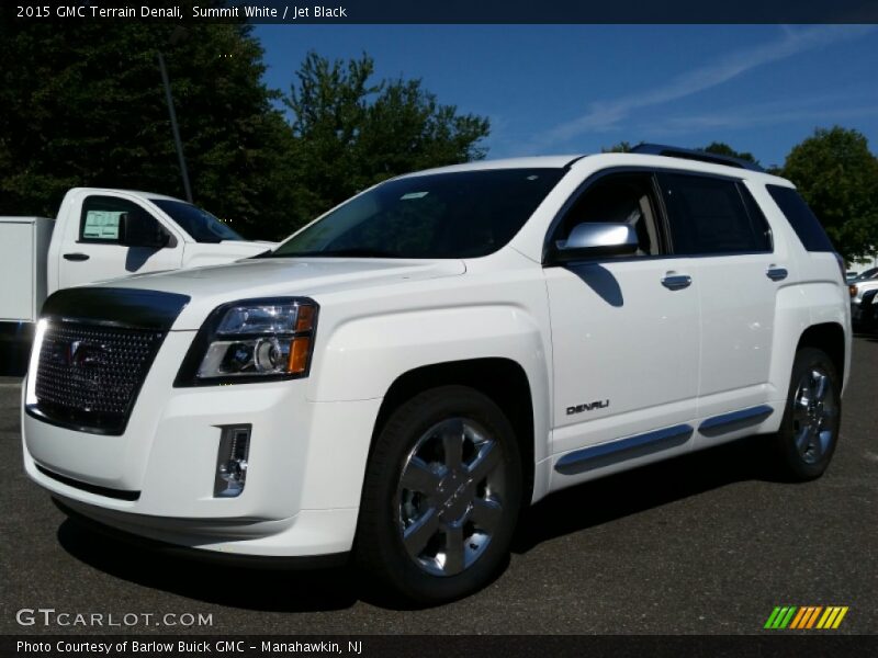 Summit White / Jet Black 2015 GMC Terrain Denali