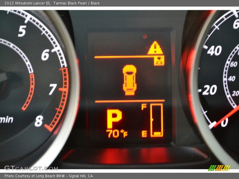 Tarmac Black Pearl / Black 2013 Mitsubishi Lancer ES