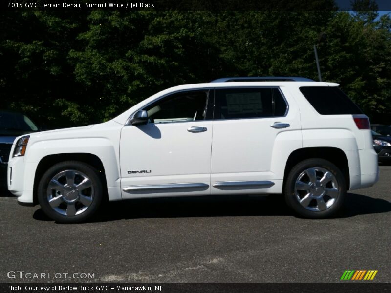 Summit White / Jet Black 2015 GMC Terrain Denali
