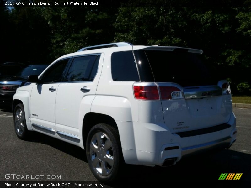 Summit White / Jet Black 2015 GMC Terrain Denali