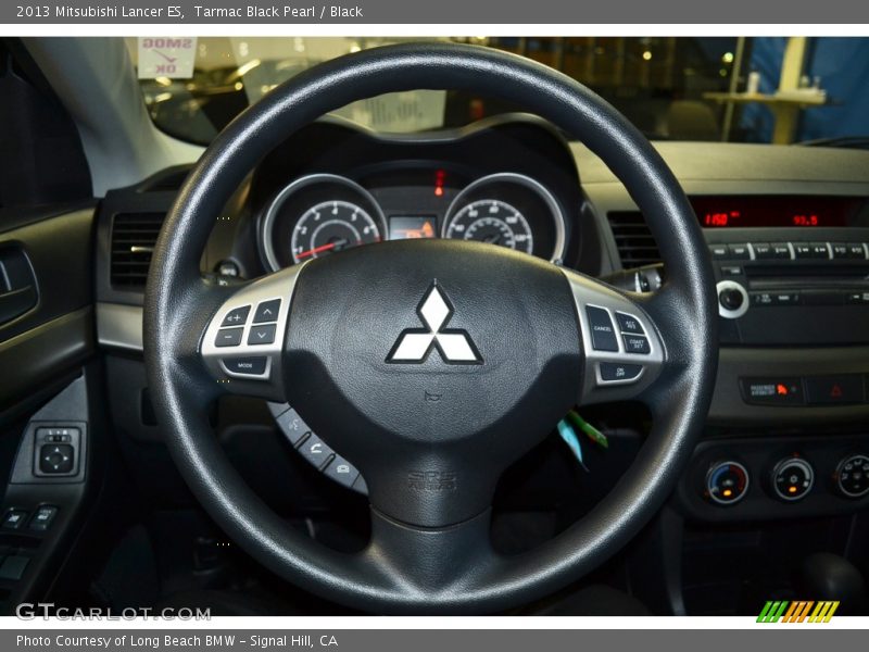 Tarmac Black Pearl / Black 2013 Mitsubishi Lancer ES