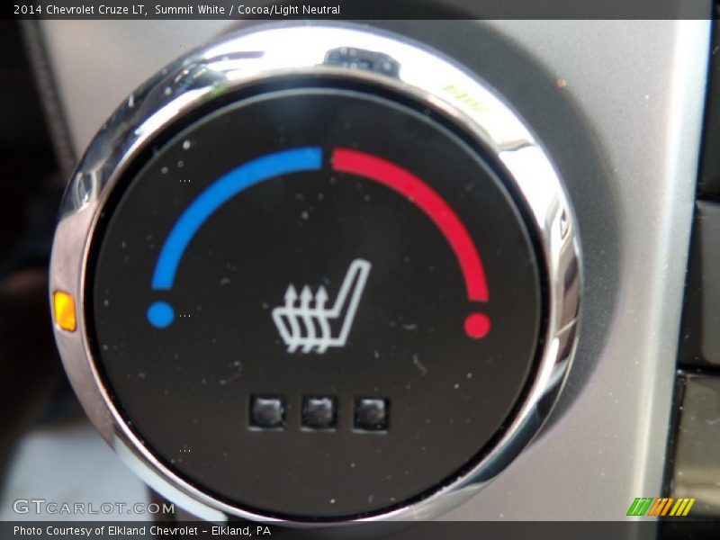 Summit White / Cocoa/Light Neutral 2014 Chevrolet Cruze LT