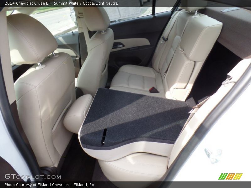 Summit White / Cocoa/Light Neutral 2014 Chevrolet Cruze LT