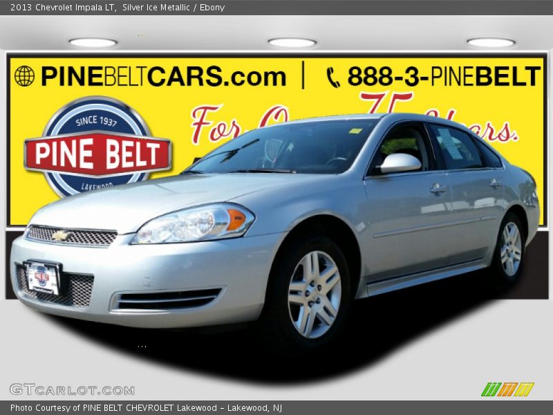 Silver Ice Metallic / Ebony 2013 Chevrolet Impala LT